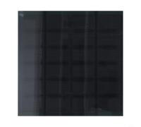 Panneau solaire monocristallin 10 W 6 V pour projets de bricolage - Module de charge haute efficacité avec fil 165 x 165 mm
