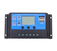 Panneau Solaire Monocristallin 18 W 280x420 avec Contrôleur | Charge 5 V et 12 V, Étanche Noir, Usage Extérieur, Urgences et Alimentation Mobile
