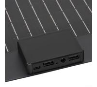 Panneau solaire monocristallin 80 W, chargeur solaire portable léger 20 V pour camping-cars, serres et maisons hors réseau - Étanche IP65, revêtement époxy