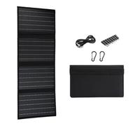 Panneau solaire monocristallin à haute efficacité 40 W - Panneau solaire pliable - Pour la randonnée