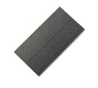 Panneau solaire monocristallin compact 5 V 1 W Taux de conversion élevé pour éclairage extérieur et petits systèmes