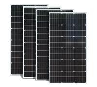 Panneau solaire monocristallin, Haute efficacité 23%, Tension maximale du système 1000V, 400W