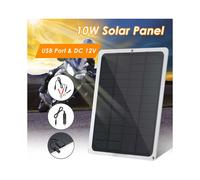 Panneau solaire monocristallin, ultra-léger et compact, idéal pour les aventures en plein air, surface étanche, résistante aux UV et aux rayures,