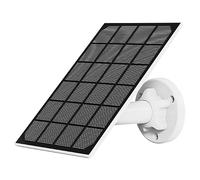 Panneau solaire NIVIAN-SOLAR pour les caméras de sécurité IP et de surveillance avec la batterie -Compatible EZVIZ C3A et BC1C-Convient à l'extérieur IP65-3W-microusb-connecteur 3W-CABLE 3 mètres