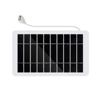 Panneau solaire, panneau solaire de secours 2 W | Haute efficacité 5 V Tension de sortie de lumière du soleil Collecteur d'énergie pour camping, bateau, voyage, ferme, applications hors réseau
