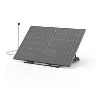 Panneau Solaire Photovoltaïque 400W en Verre Trempé Monocristallins avec Micro-onduleur MC4 à Brancher sur Prise 220V - Support au Sol et Kit de Fixation Mural - Suivi via App