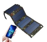 Panneau solaire pliable-100W 12V Panneau solaire pliable Supports réglables, connecteurs DC 11 en 1 pour Camervan | RV, bateau, station d'alimentation, maison, étanche d'urgence d'urgence, générateur