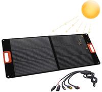 Panneau Solaire Pliable 100W Tx-206 Chargeur Solaire Monocristallin Portable Pour Toutes Les Stations Électriques Courantes Avec Sorties Usb-A/Usb-C/Xt60/Dc7909/Mc4/Anderson