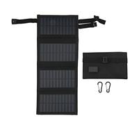 Panneau solaire pliable 20W USB portable Banque d'alimentation en silicium monocristallin pour la randonnée de voyage en plein air