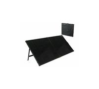 Revolt : Panneau solaire pliable 240 W avec cellules solaires monocristallines - noir Noir