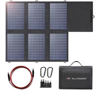 Panneau solaire pliable ALLPOWERS 60W avec sorties USB-C et USB-A pour ordinateurs portables, téléphones portables et batteries 12V