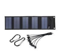 Panneau solaire pliable, chargeur extérieur étanche et léger en silicium monocristallin pour des performances stables