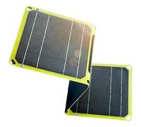 Panneau solaire pliable ETFE 40 W avec USB et ports pour la randonnée, les voyages et les activités de plein air, usage quotidien, panneau solaire résistant aux chocs