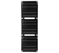 Panneau solaire pliable ETFE 5 V avec USB et ports pour la randonnée, les voyages et les activités de plein air, usage quotidien et décontracté, ETFE monocristallins en silicone