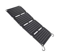 Panneau Solaire Pliable Monocristallin 40 W, Rapide, Double USB, Chargeur Solaire Léger et Portable pour les Voyages en Plein Air