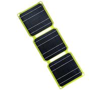 Panneau solaire pliable multifonction 5 V avec double port USB et revêtement en matériaux ETFE pour toutes les conditions météorologiques, chargement solaire de voyage