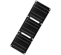 Panneau solaire pliable multifonction 5 V avec double port USB et revêtement en matériaux ETFE pour toutes les conditions météorologiques, panneau solaire de camping en plein air