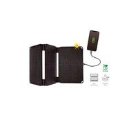 4Smarts Panneau Solaire Pliable VoltSolar 20W avec Double Connecteur USB-A noir G