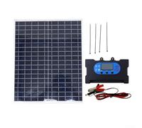 Panneau solaire polycristallin 25 W pour une charge rapide et une performance étanche pour une utilisation en extérieur (10 A)