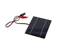 Panneau solaire polycristallin 5 W 12 V module d'efficacité pour camping, camping-car, bateau, énergie 110 x 136 mm