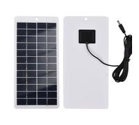Panneau solaire polycristallin 5W 12V, Mini Module solaire Portable à haute efficacité avec Port DC