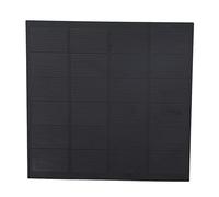 Panneau solaire polycristallin portable 3 W 6 V haute efficacité pour éclairage de jardin et petits systèmes domestiques avec matériau en silicone de qualité A, taille 145 x 145 mm