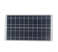 Panneau solaire portable 10 W 5 V avec clip, conçu pour une utilisation en extérieur, parfait pour le chargement et les projets de bricolage