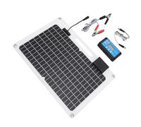 Panneau solaire portable 100 W pour chargement de voiture ETFE - Double port USB 12 V 24 V - Sortie pour batterie de téléphone - Chargeur solaire USB