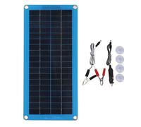 Panneau Solaire Portable 100W, Polycristallin, Bleu Klein, Léger et Compact - Recharge Rapide, Multifonction Pour Auto, Bateau et Usage Extérieur