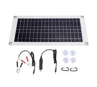Panneau Solaire Portable, 10W, Double Port USB, Léger et Fin, Étanche pour Usage Intérieur et Extérieur