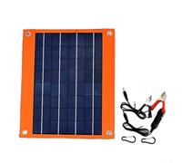 Panneau solaire portable 20 W design léger avec mousqueton, angle réglable pour une exposition optimale au soleil