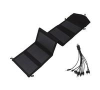 Panneau Solaire Portable 20W, Chargeur Solaire USB 5V Pliable, IP65 Étanche - Recharge Rapide, Économie d'Énergie, Idéal pour Smartphones et Tablettes en Extérieur