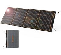 Panneau Solaire Portable 240 W,FlexSolar Kit Monocristallin ETFE - Panneau Solaire Camping pour Générateurs Solaires Powerstation IP68 Étanche Pour Camping, Jardin, Randonnée, Pêche