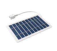 Panneau Solaire Portable 2W 5V USB Étanche IP65, Mini Panneau Solaire Monocristallin pour Batterie Externe et Petits Appareils USB - Idéal pour Camping et Randonnée