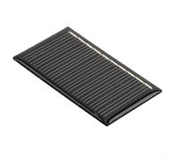 Panneau solaire portable 30 mA 5 V polycristallin avec chargeur de panneau de colle solaire pour petits appareils solaires de jardin et éclairage de rue
