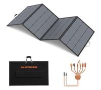 Panneau solaire portable 400 W, léger et pliable, béquille réglable, chargeur solaire étanche IP67 pour camping-car, caravane