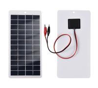 Panneau solaire Portable 5W 12V, énergie solaire en silicone polycristallin, chargeur solaire, Mini Module solaire à haute efficacité avec Clips