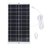 Panneau solaire Portable 8W 5V, faible consommation d'énergie, sortie de Type C, chargeur solaire pour appareil photo, réverbère et téléphone