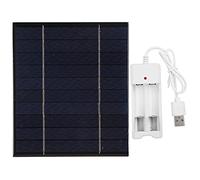 Panneau Solaire Portable avec Port USB,Petit Chargeur de Batterie de Téléphone Léger pour Sports de Plein Air,Escalade et Camping