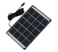 Panneau Solaire Portable,Batterie Externe 30W 5V Portable Support Réglable,Charge Rapide Chargeur Téléphone - pour Appareils Photo Lampe de Camping Ventilateur Urgence Tentes Randonnée
