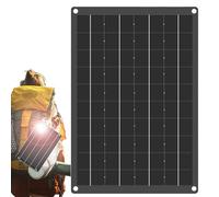 Panneau Solaire Portable | Batterie Externe Imperméable 10W,Chargeur Solaire pour Téléphone Portable | pour Téléphone, Ventilateur, Lumière, Ordinateur, Batterie, Camping, Randonnée, Voyage