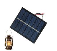 Panneau solaire portable - Chargeur compact de 2 W, mini module solaire haute efficacité avec résine époxy étanche, cellule d'alimentation de charge intégrée, idéal pour l'éclairage extérieur du