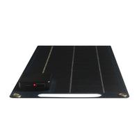 Panneau Solaire Portable - Chargeur de Téléphone USB 100W Extérieur, Kit Solaire Imperméable Pliable, Alternative à Une Power Bank Puissante | Voyage RV Randonnée Navigation Camping Survie Chasse