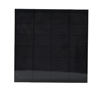 Panneau solaire portable en silicium monocristallin, panneau de charge solaire DIY 6 V 4,5 W, module photovoltaïque de pour l’éclairage extérieur et les petits systèmes so