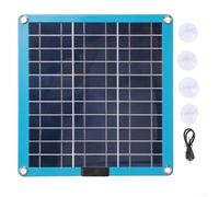 Panneau solaire portable léger 10 W 5 V avec deux ports de charge USB pour les aventures en plein air et les voyages