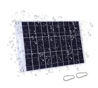 Panneau Solaire Portable | Outil de Chargement 10W | Chargeur Solaire pour Station d'Énergie,pour la Randonnée, la Véranda, Les Fêtes, Le Pique-Nique, Le Sac à Dos, Les Téléphones et Les