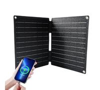 Panneau Solaire Portable, Panneau Solaire - Station De Recharge Pour La Survie Équipement Téléphone Camping Randonnée Et Sac À Dos