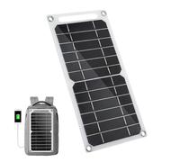 Panneau solaire portable, panneaux solaires photovoltaïques | Petit panneau de charge solaire portable | Outil de charge haute efficacité pour petite veilleuse, recharge de téléphone portable,