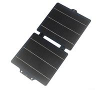 Panneau solaire portable pliable 10 W pour appareils USB-C, chargeur monocristallin 5 V 2 A avec revêtement ETFE, étanchéité IPX6 pour caméra extérieure