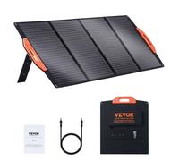 Panneau Solaire Portable - VEVOR - Panneau Solaire Portable Monocristallin Chargeur Solaire ETFE Pliable Monocristallin 120W